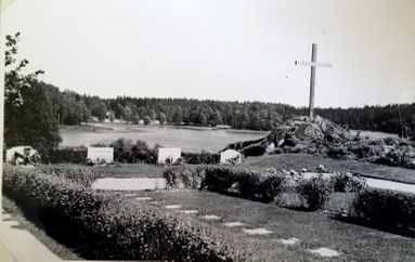 Gnosjö kyrkogård cirka 1952.