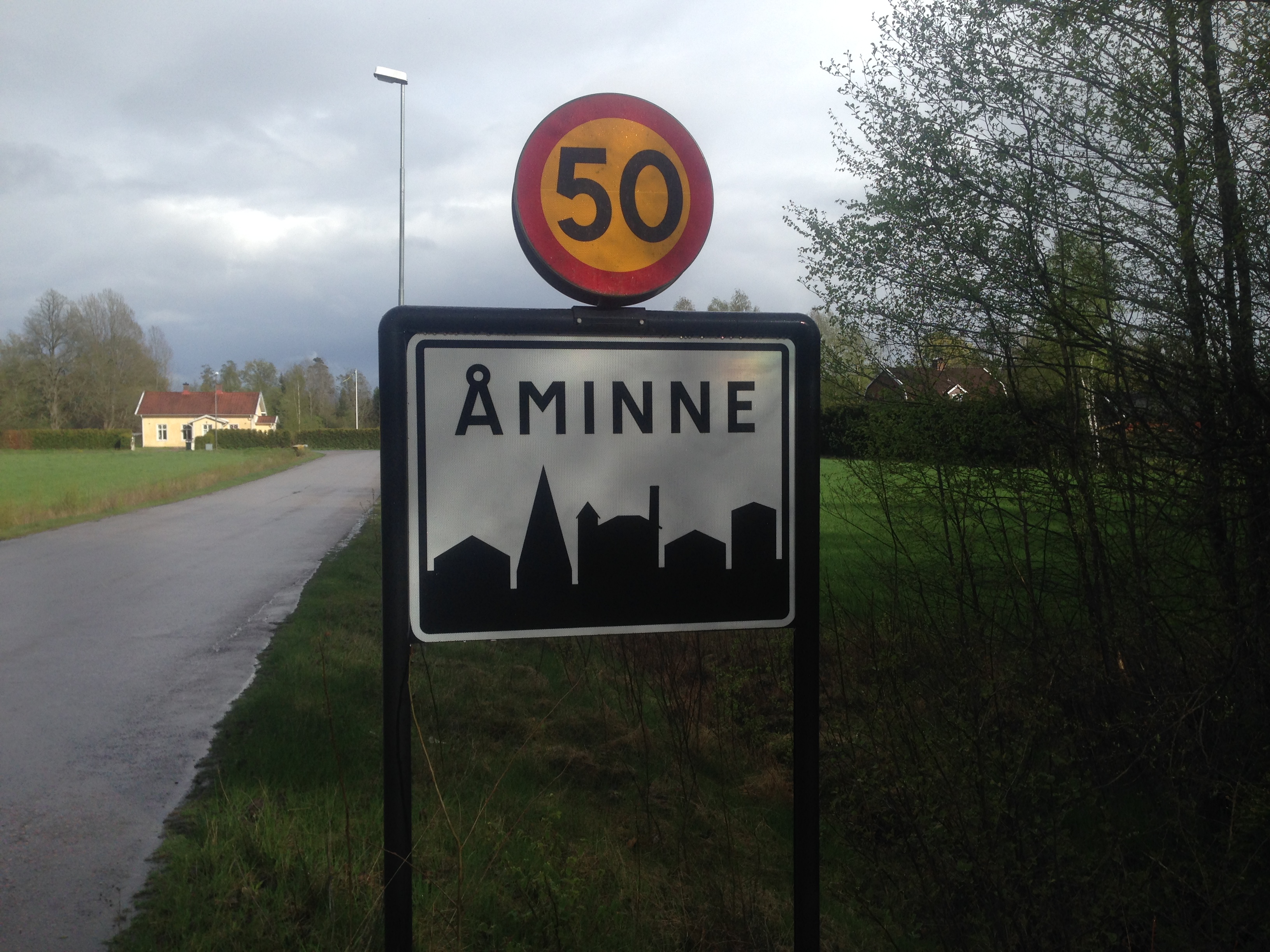 Min familj har valt att bo i Åminne