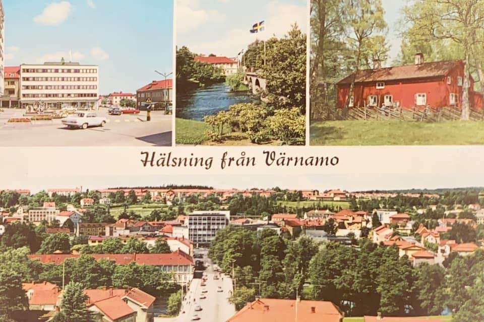 vykort Värnamo
